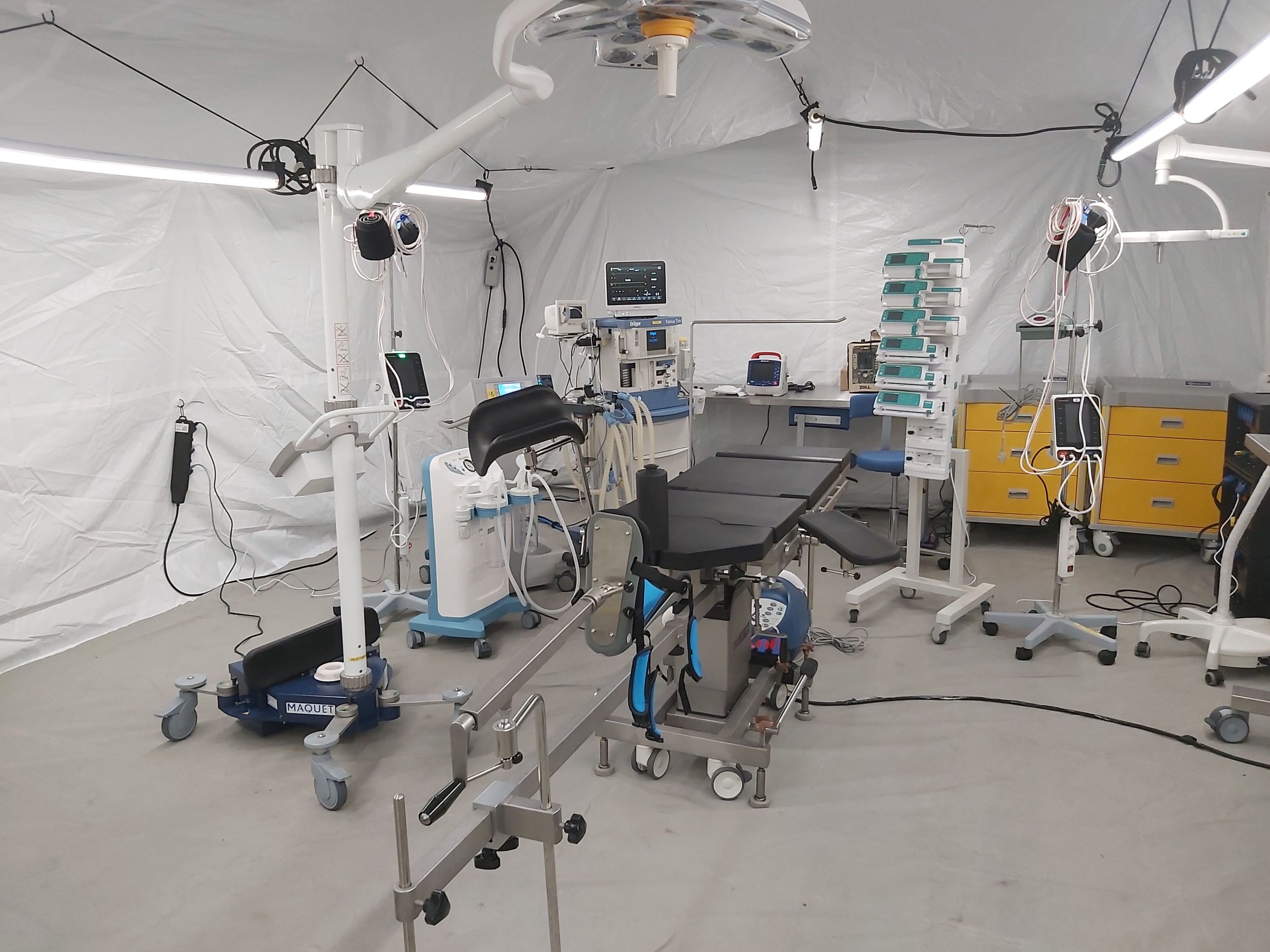 Belgian MoD Role 2 Field Hospital Medical Equipment 